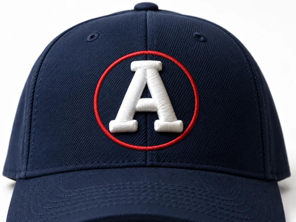 Circle A 3D Monogram Cap