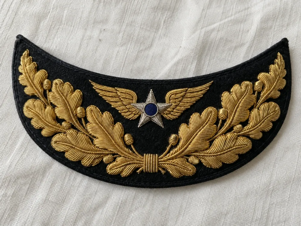 Winged Star Air Force Cap Peak