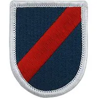 Airborne Beret Flash Red Stripe