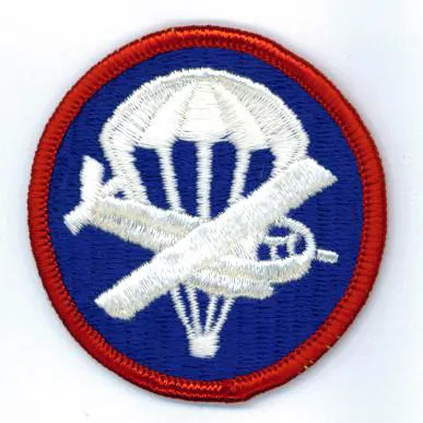 Airborne Parachute Glider Patch
