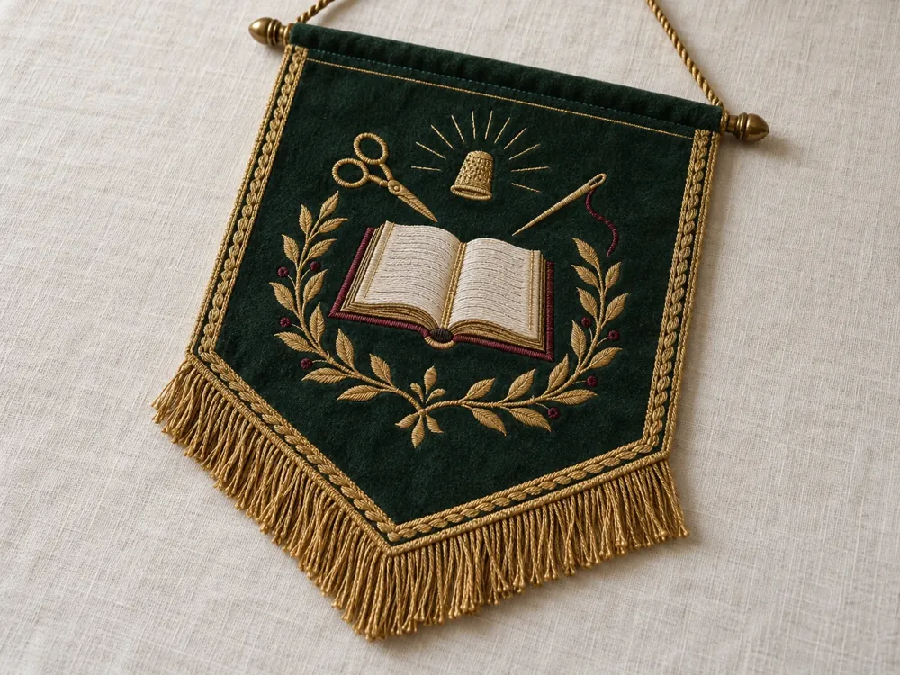 Open Book Guild Pennant