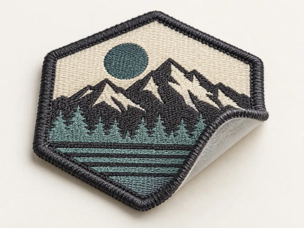 Mountain Lake Heat-Seal Patch