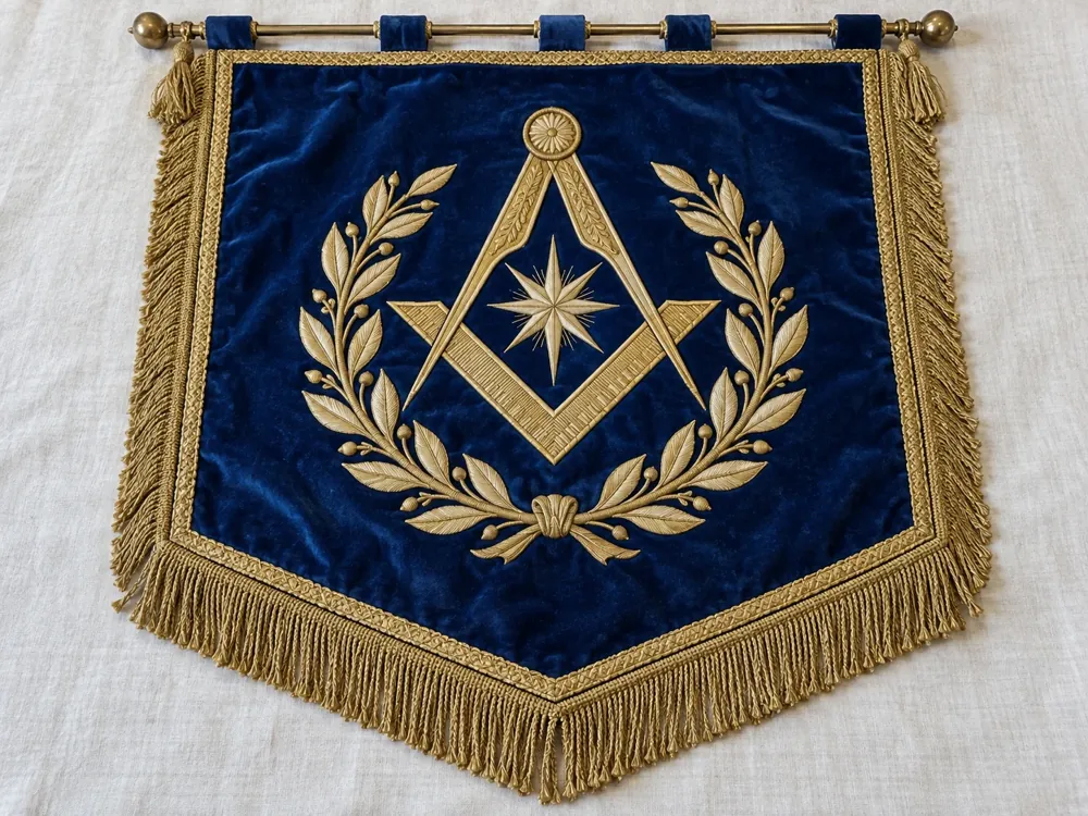 Square & Compass Lodge Banner