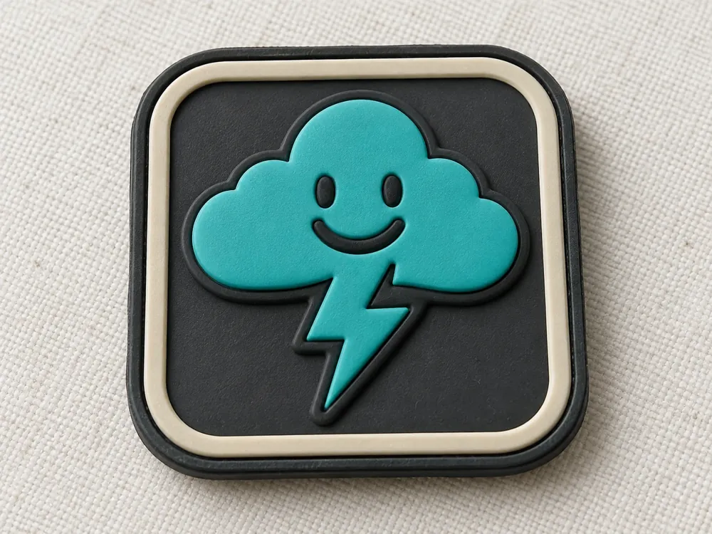 Storm Cloud Morale PVC Patch