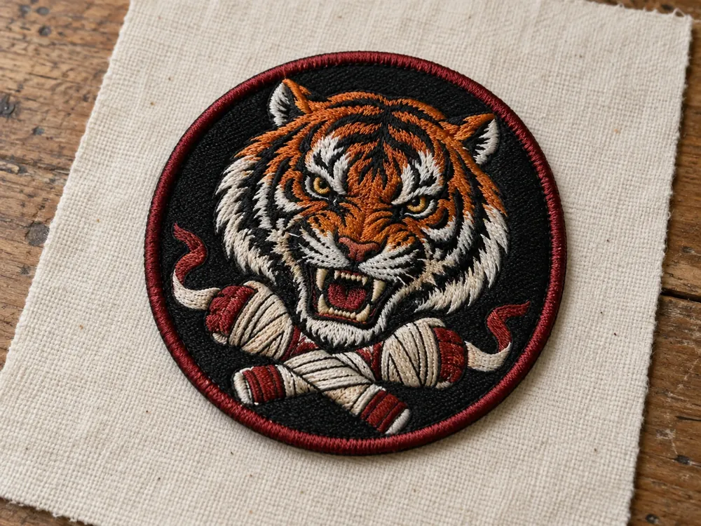 Muay Thai Tiger Patch