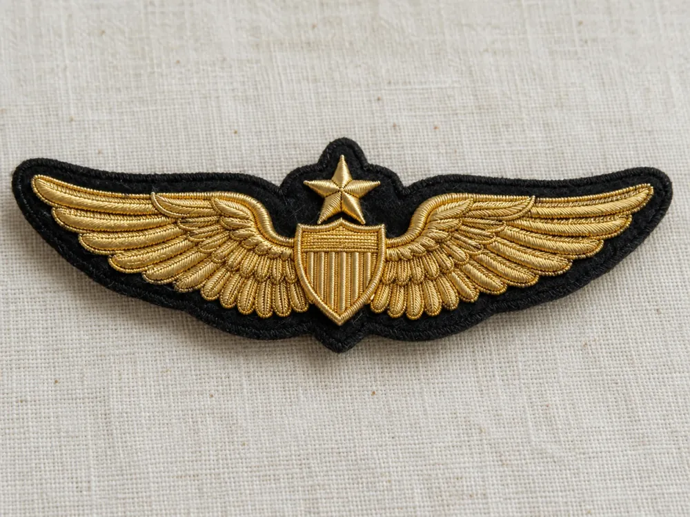 Gold Star Private Pilot Wings