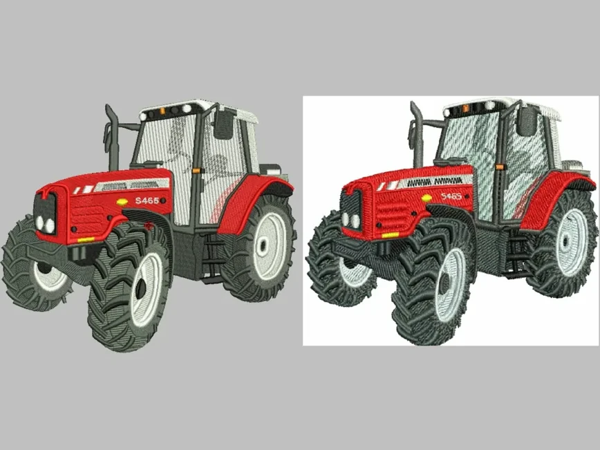 Red Massey Ferguson Tractor