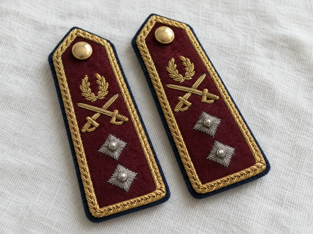Crossed Swords Regimental Straps