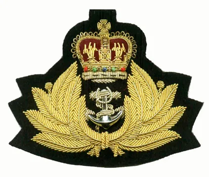 Royal Navy Officer Cap Badge