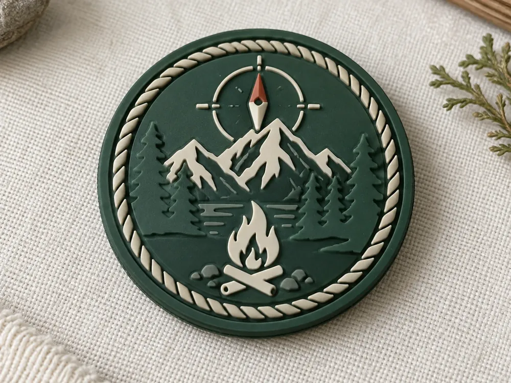 Campfire Survival PVC Patch