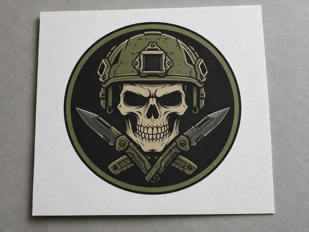 Helmet Skull Tactical Vector