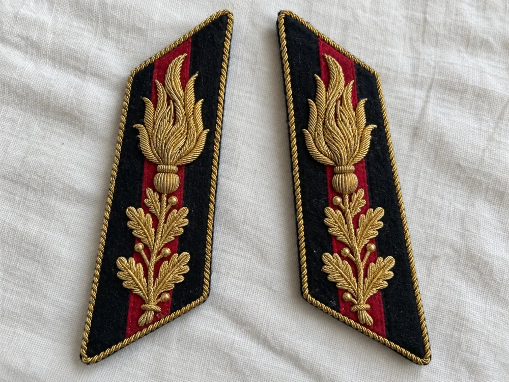 Flame Tunic Gorget Tabs