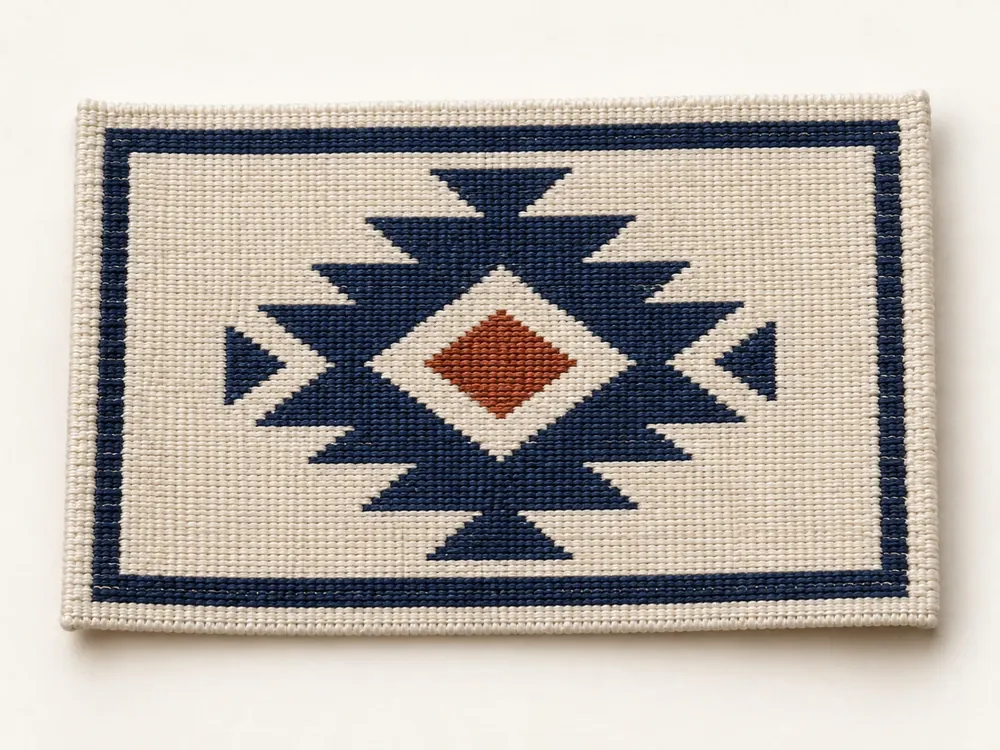 Southwest Pattern Woven Label